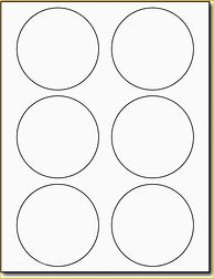 Image result for 1 2.5 Inch Round Label Template