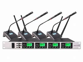 Image result for 4 Mic Wireless Microphone System