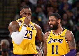 Image result for LeBron and Kyrie Lakers