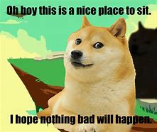 Image result for Sitting Doge Meme