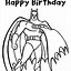 Image result for Batman Birthday Wishes