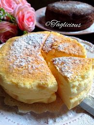 Image result for Japanese Cotton Cheesecake Decoration