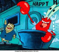 Image result for Spongebob Animation Cel