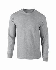 Image result for Grey Long Sleeve Shirt