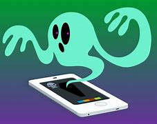 Image result for Ghost Phone Cartoon