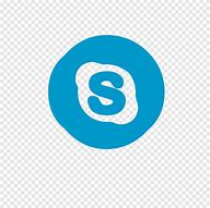 Image result for Skype Logo Cyan