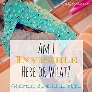 Image result for AM I Invisible