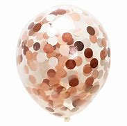 Image result for Rose Gold Confetti Balloons