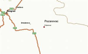 Image result for Pozarevac Mapa
