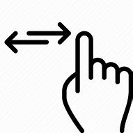Image result for Finger Swipe Icon.png