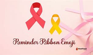 Image result for Reminder Finger with Ribbon Emoji