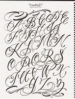 Image result for Tattoo Patterns Letters