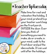 Image result for Teacher Tip Tuesday