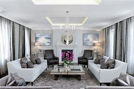 Image result for Square Living Room Design
