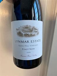 Image result for Lynmar Estate Pinot Noir Quail Cuvee Quail Hill
