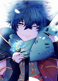 Image result for Anime Boy with Galaxy Hair