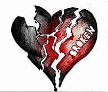 Image result for Girl Holding a Broken Heart Drawing