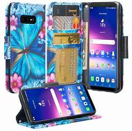 Image result for Blue iPhone Wallet Samsung Case