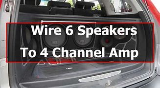 Image result for 6 Speakers 4 Channel Amp Wiring Diagram