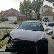 Image result for Accidented Silver Toyota Car
