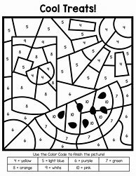 Image result for Coloring Pages with Color Codes
