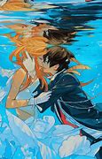 Image result for Anime Couple Underwater