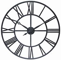 Image result for Outdoor Roman Numbers Waterproof Clocks