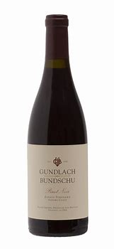 Image result for Gundlach Bundschu Pinot Noir Rhinefarm
