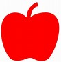 Image result for School Apple Clip Art Red