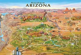 Image result for Arizona Sightseeing Map