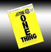 Image result for One Page Book One Thing