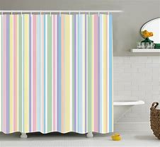 Image result for Pastel Striped Curtains