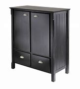 Image result for Black and Timber Home Office Furniture