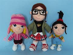 Image result for Margo and Edith Plushies