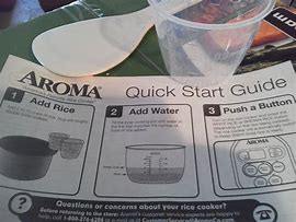 Image result for Aroma Rice Cooker Steamer Directions