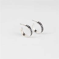 Image result for Silver Second Top Earrings Small