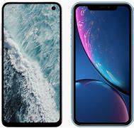 Image result for iPhone XR vs Samsung S10e