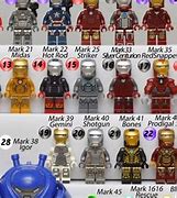 Image result for LEGO Iron Man Marks