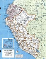 Image result for Peru Political Map