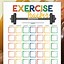 Image result for Fitness Tracker Sheet