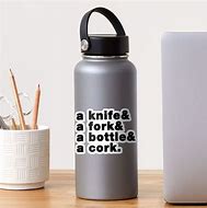 Image result for Knife Fork Bottle Cork