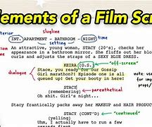 Image result for Script Elements