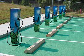 Image result for Outdoor Electrical Charging Station