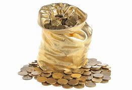 Image result for Gold Bars and Coins in Sack
