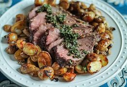 Image result for Lamb with Mint Sauce