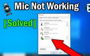 Image result for Microphone Not Working in the Laptop