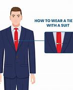 Image result for Where to Place Tie Clip
