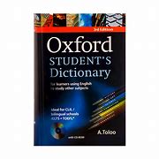 Image result for Oxford Student's Dictionary