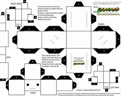 Image result for Blank Papercraft Template