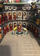 Image result for The Computer Stuff From Iron Man LEGO Set Hall of Armor